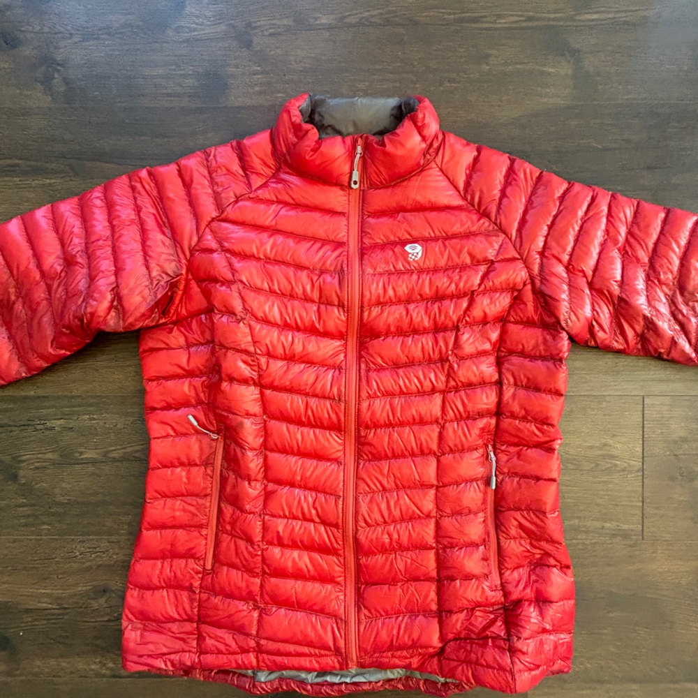Columbia puffer red